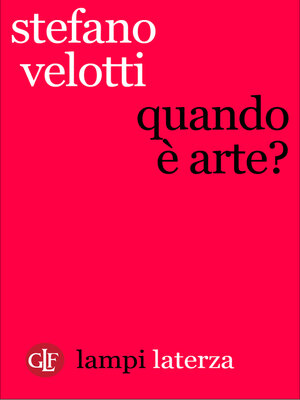 cover image of Quando è arte?
